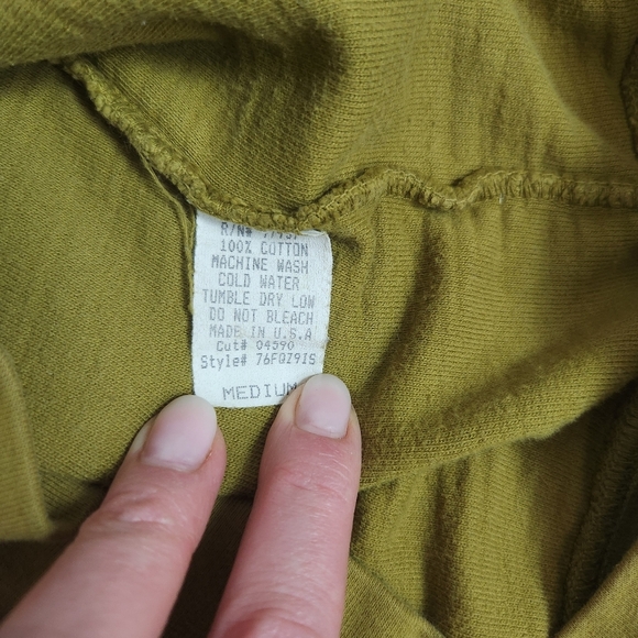 Anthropologie Scrapbook Y2K vintage Baby Doll Hoodie Size Medium - Picture 12 of 14